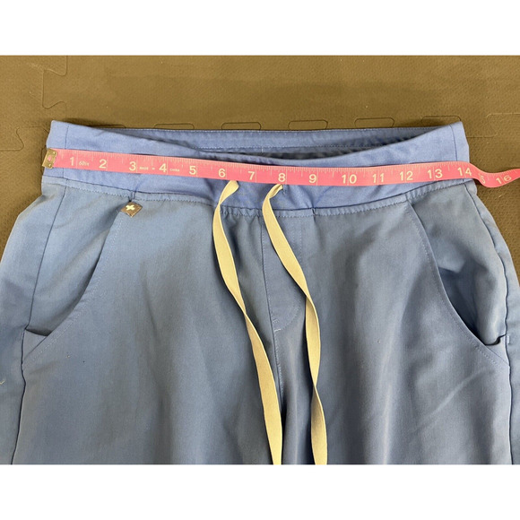 FIGS Technical Collection Scrub Jogger Size Small Light Blue Periwinkle FS Chrty - Picture 6 of 9